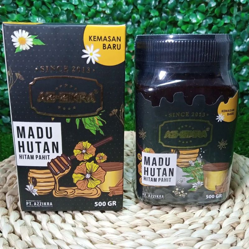 

Madu Azzikra | Madu Hutan Hitam Pahit Az-Zikra 500gr | Madu Herbal Pahit