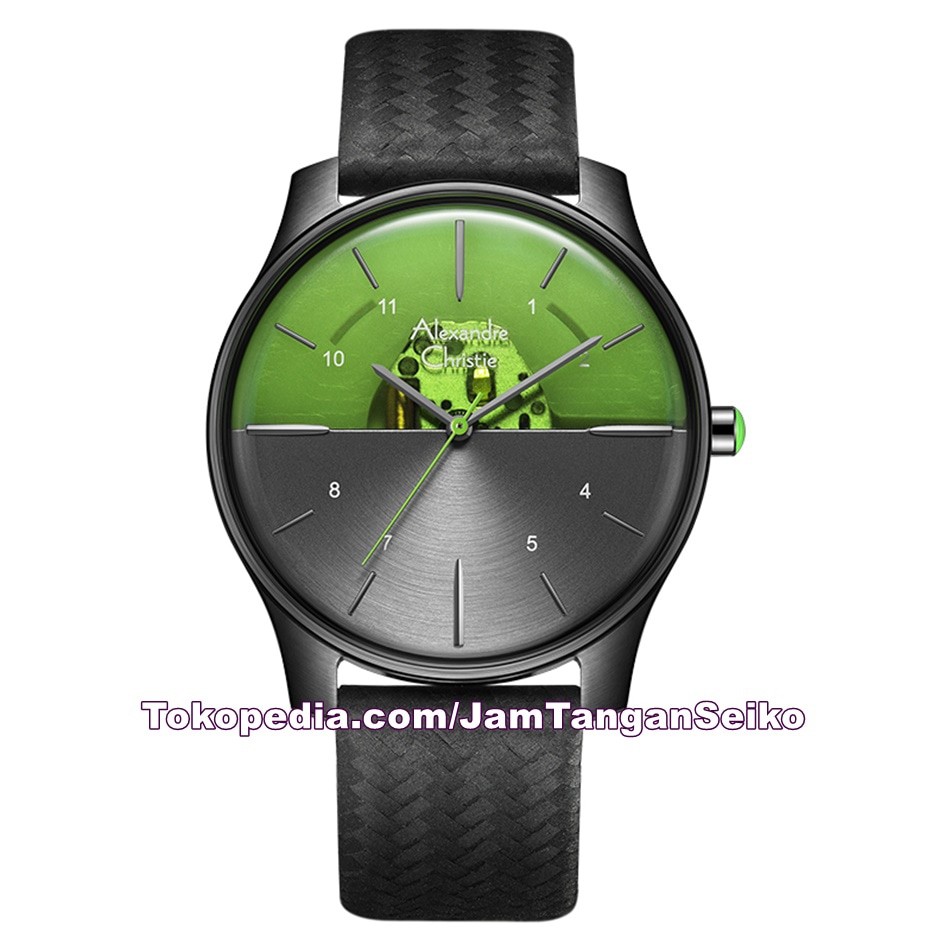 Jam Tangan Pria Alexandre Christie AC 8532 MH LIPGRGN Signature Watch