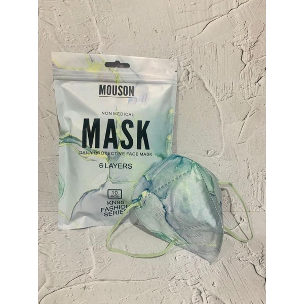 MASKER KN95 MOUSON ISI 10PC MASKER MURAH KN95 MASKER MOUSON PRO MASKER 5PLY MOUSON MASKER 6PLY MASKE