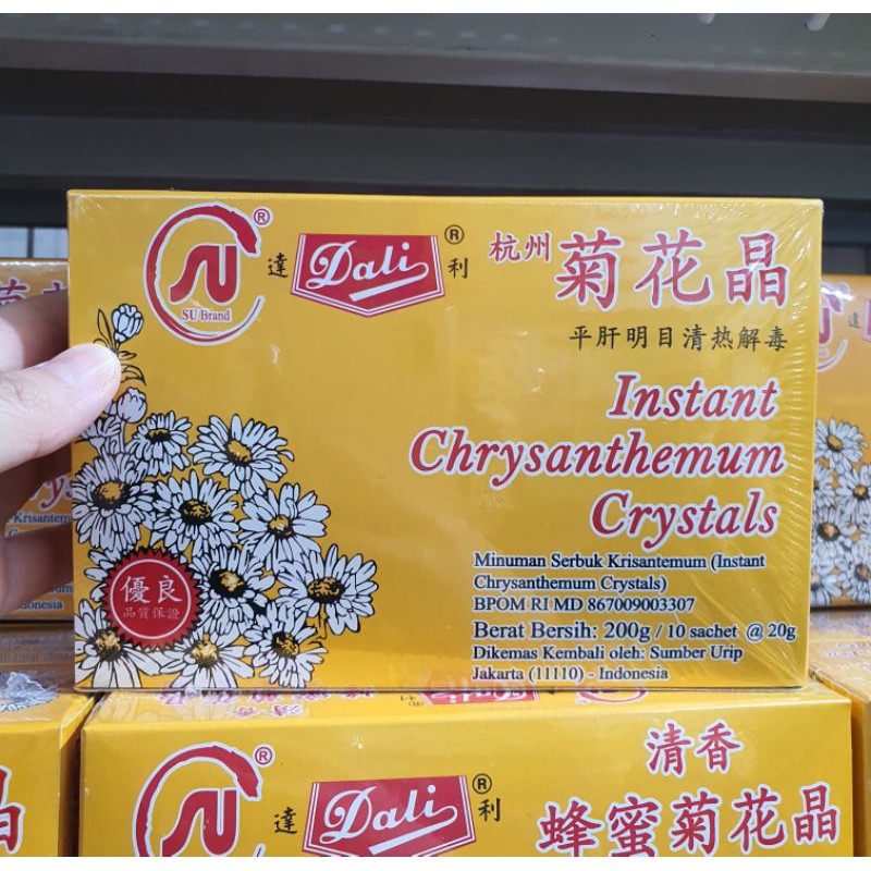 

DALI nstant chrysanthemum crystals 200gram / teh bunga kembang sachet