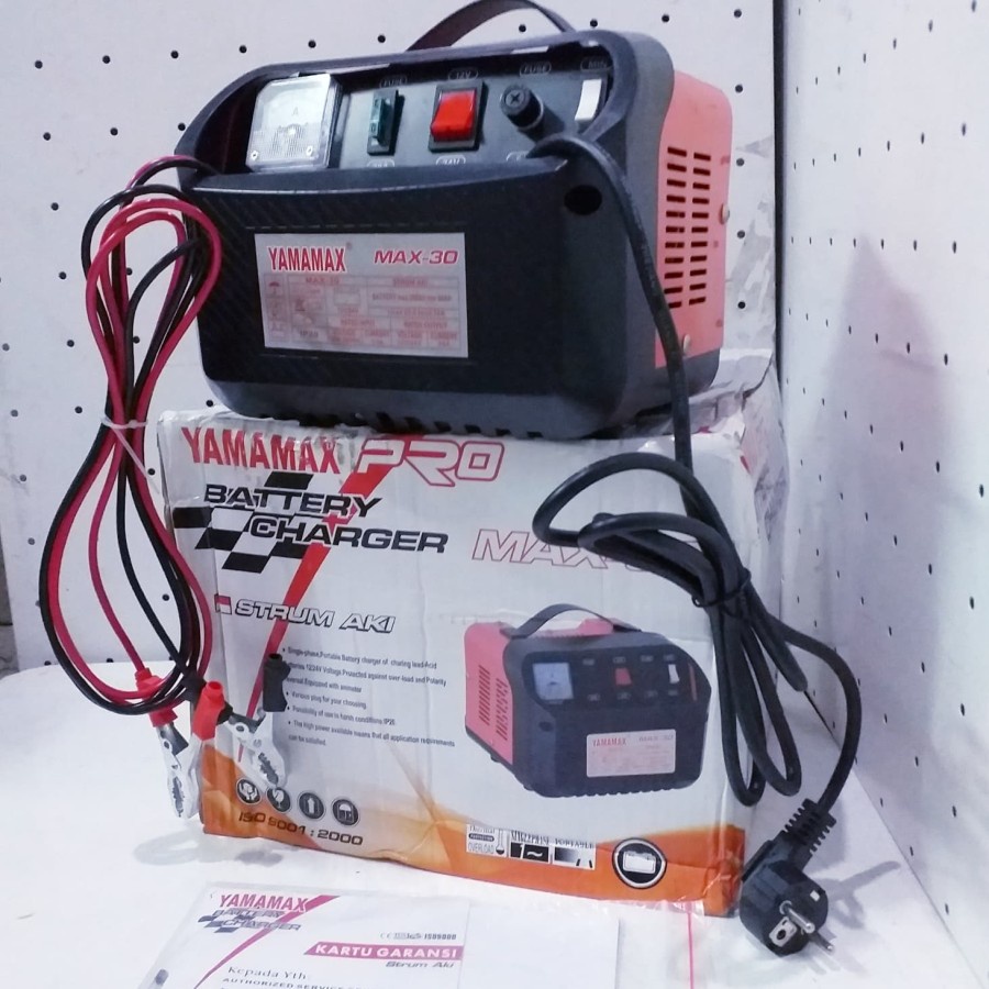 Yamamax Charger Accu Cas Aki 30A / 30 A