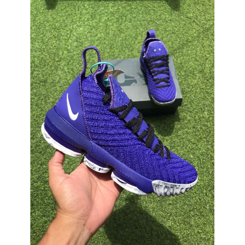 lebron 16 green and purple