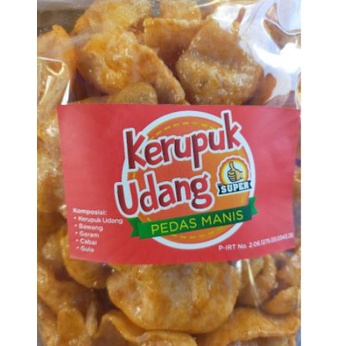 

Kerupuk udang manis pedas