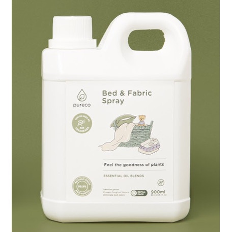 Pureco Bed &amp; Fabric Spray / Spray Kasur Anti Tungau Anti Bakteri 900ml