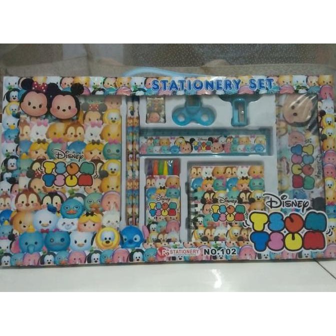 

Top!! 1 Set Perlengkapan Tsum-Tsum / Alat Tulis Karakter Tsum2 / Sekolah