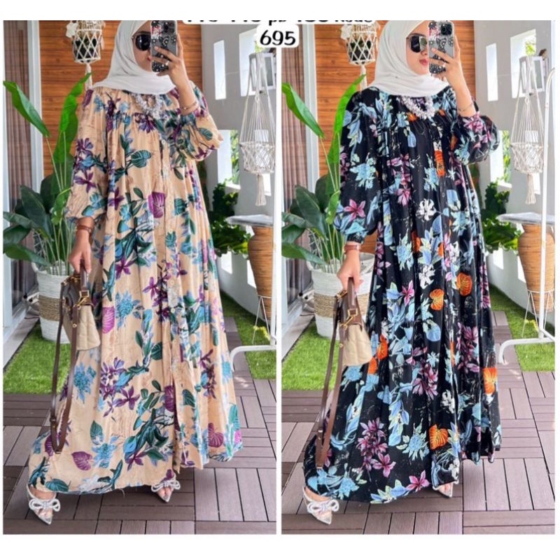 Gamis Rayon Xera Terbaru / Gamis Rubiah Terbaru / Gamis Crinkle Terbaru / Gamis Jumbo Terbaru / Midi