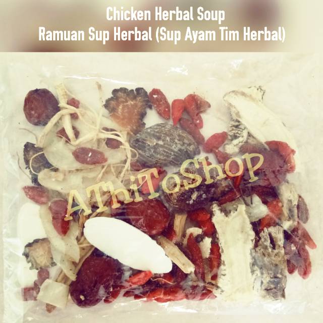 

AThiToShop Chicken Herbal Soup, Ramuan Herbal Sup Ayam Tradisional China Untuk Daya Tahan Tubuh