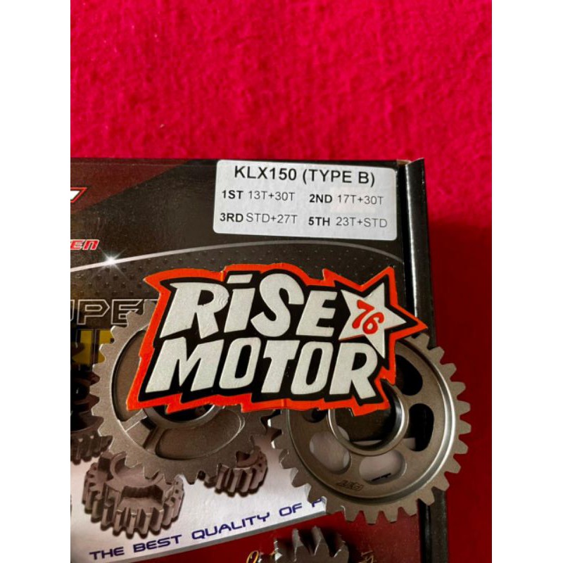 Gear Ratio QTT KLX type B 13 30