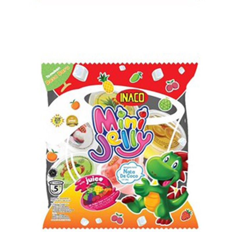 Inaco Mini Jelly dengan Nata de Coco isi 5 pcs