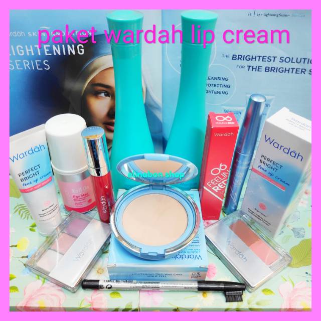 Paket wardah lip cream