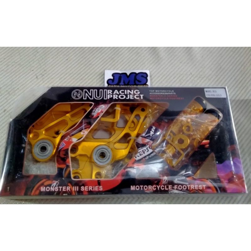 Step Underbound NUI Racing Monster 3 R15V2 Lipatan Gold