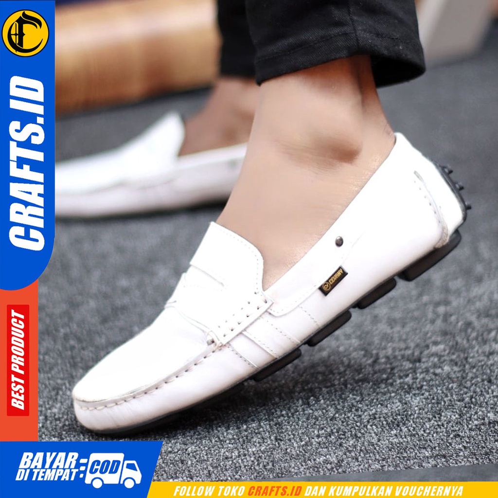 CRAFTS Vahala - Sepatu Formal Pria Pantofel Kulit Asli