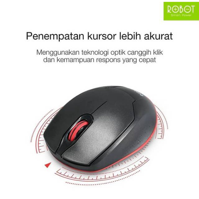 Robot M310 Silent Mouse Wireless 2.4 GHz