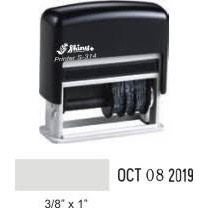

Stempel Tanggal Produksi / Kadaluarsa Shiny S-314 (Self Ink) Phrases & Dater Stamp