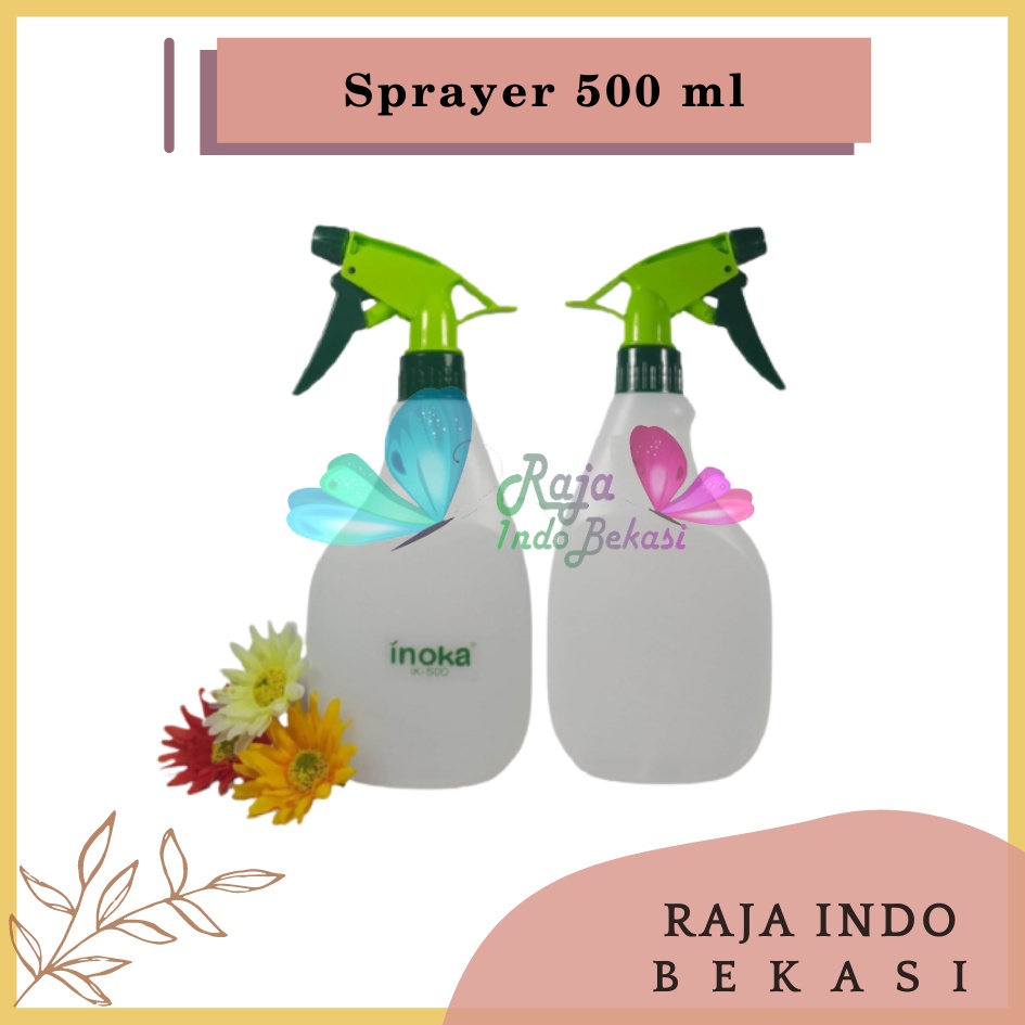 Rajaindobekasi Sprayer Inoka 500 Ml 1 Liter Sprayer Semprotan Air Disinfektan Tanaman Burung Sprayer Semprotan Serbaguna Elektrik Manual Swan Gun