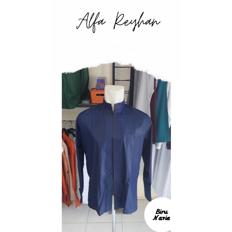 Baju Koko Model Jaket Koko Model Jaket Resliting Alfhareyhan