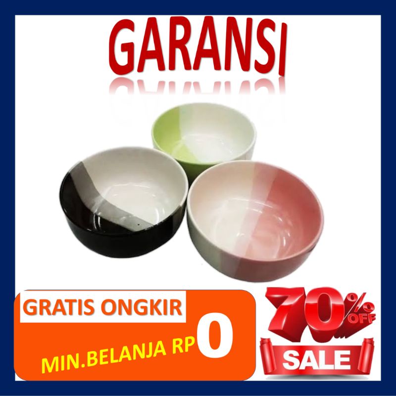 Mangkok Keramik Kaibon Two Tone / Mangkok Kaibon Murah