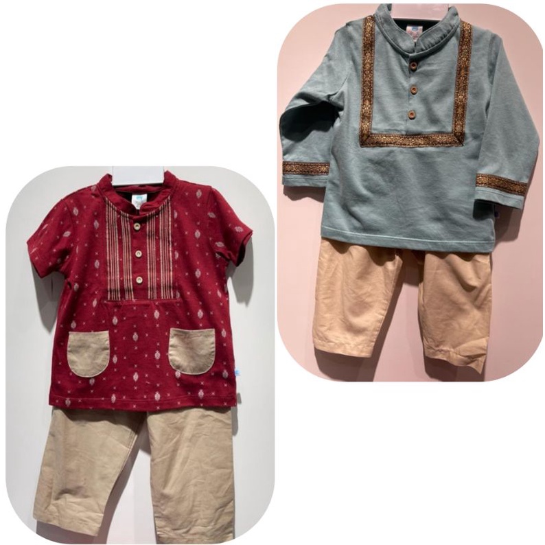 baju muslim anak² balita merk little M barang original matahari dept.store