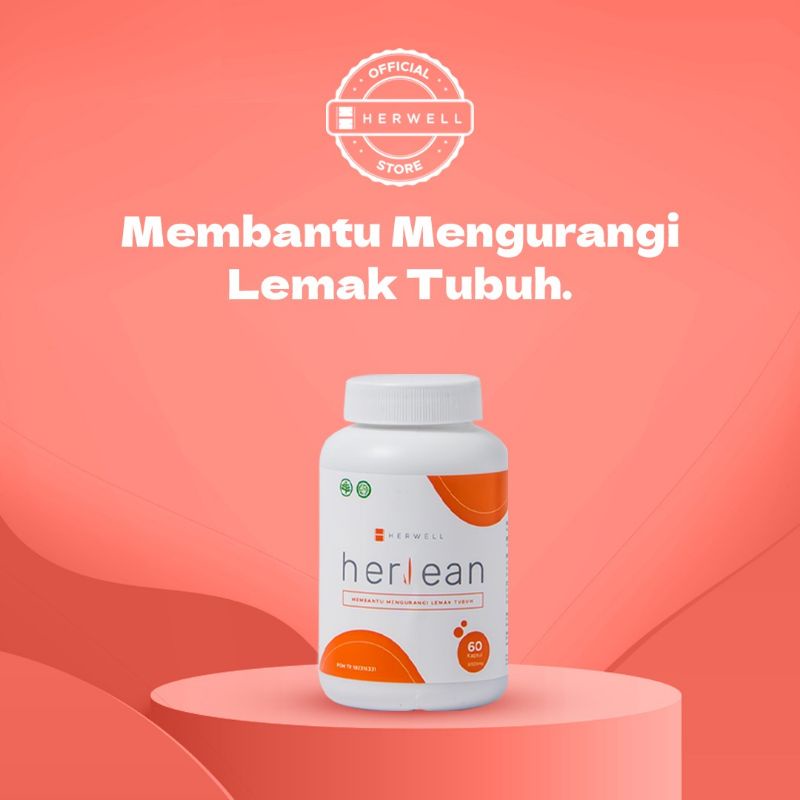 Herwell Paket Perut Rata Herlean + Hervibe Bpom Dan Halal BPOM HALAL HERWEL ORI ORIGINAL OFFICIAL STORE DIET PELANGSING