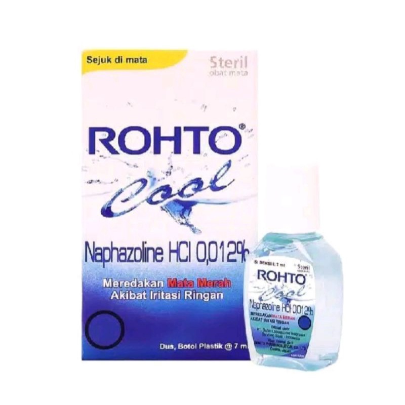 ROHTO COOL 7ml obat tetes mata.