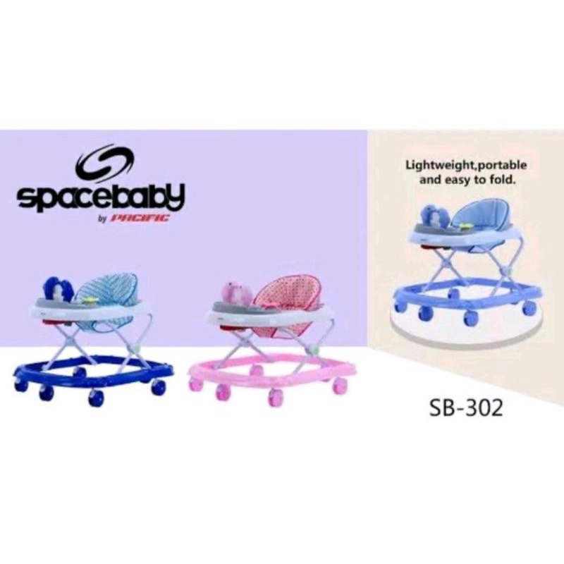 Space Baby Walker Spacebaby SB306 SB309 Sunflower Toy Dorongan Bayi