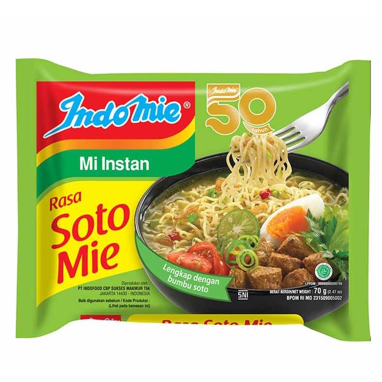 

INDOMIE RASA SOTO MIE 70GR