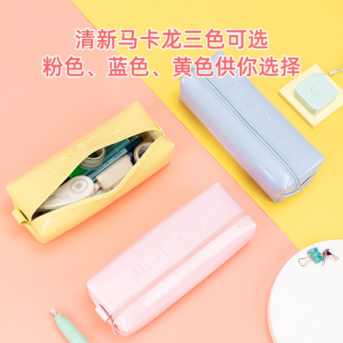 

Deli Pencil Pouch / Tempat Pensil Anti Air Mudah Dibersihkan 67088 031