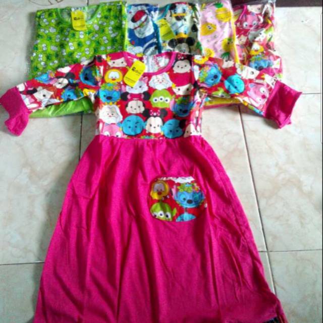 gamis anak / gamis murah / baju muslim / grosir baju anak / langsung konveksi / gamis kaos /catra