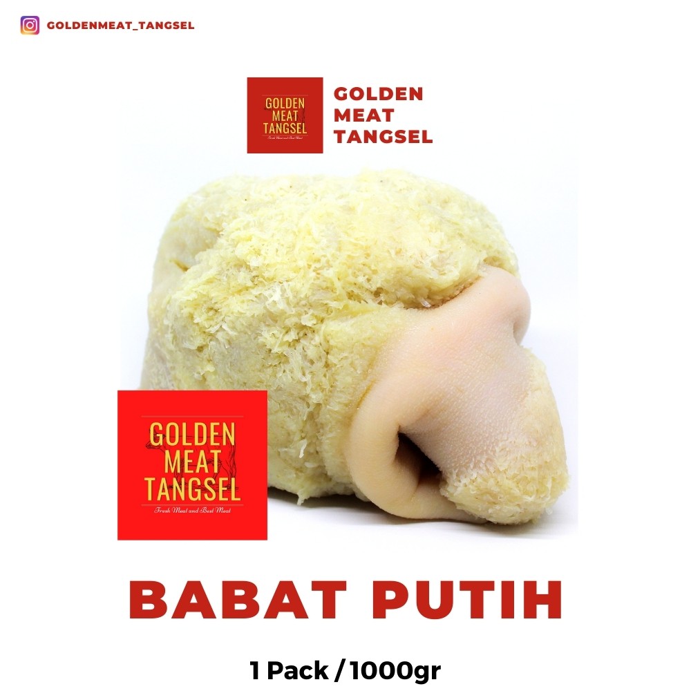 

Babat Putih Daging - sapi Berkualitas & Fresh - Tangsel