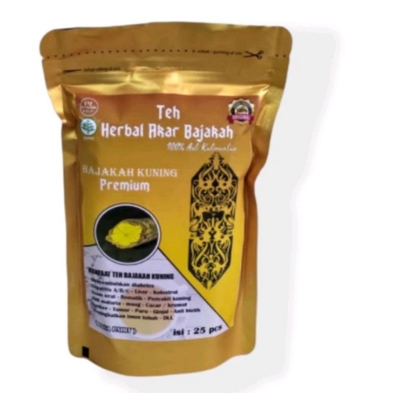 Teh Herbal Akar Bajakah Kuning - Asli Kalimantan