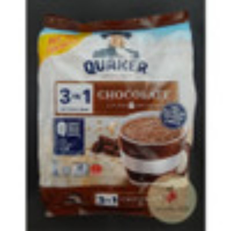 

QUAKER 3IN1 OCD CHOCOLATE 15'S X 28 GR