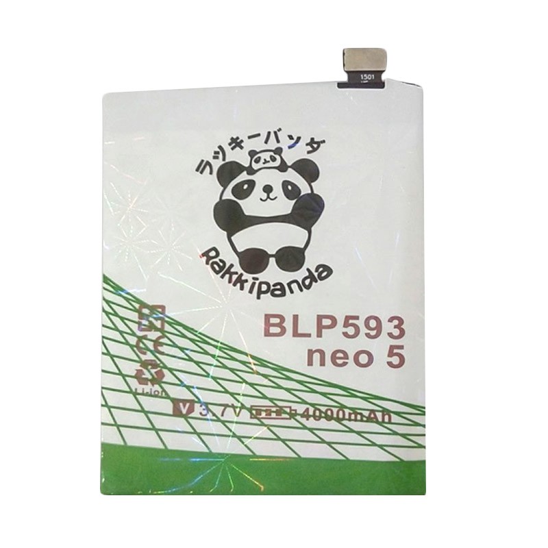 Baterai/Battery Double Power Double Ic Rakkipanda Oppo Neo 5 / A31 BLP593