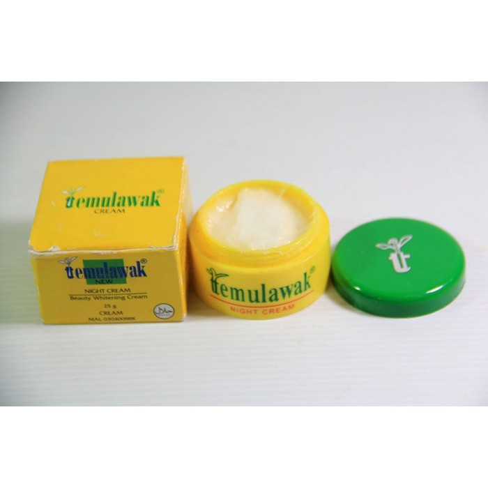 [LUSINAN] TEMULAWAK WHITENING NIGHT CREAM