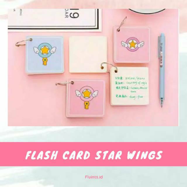 

FLASH CARD STAR WINGS