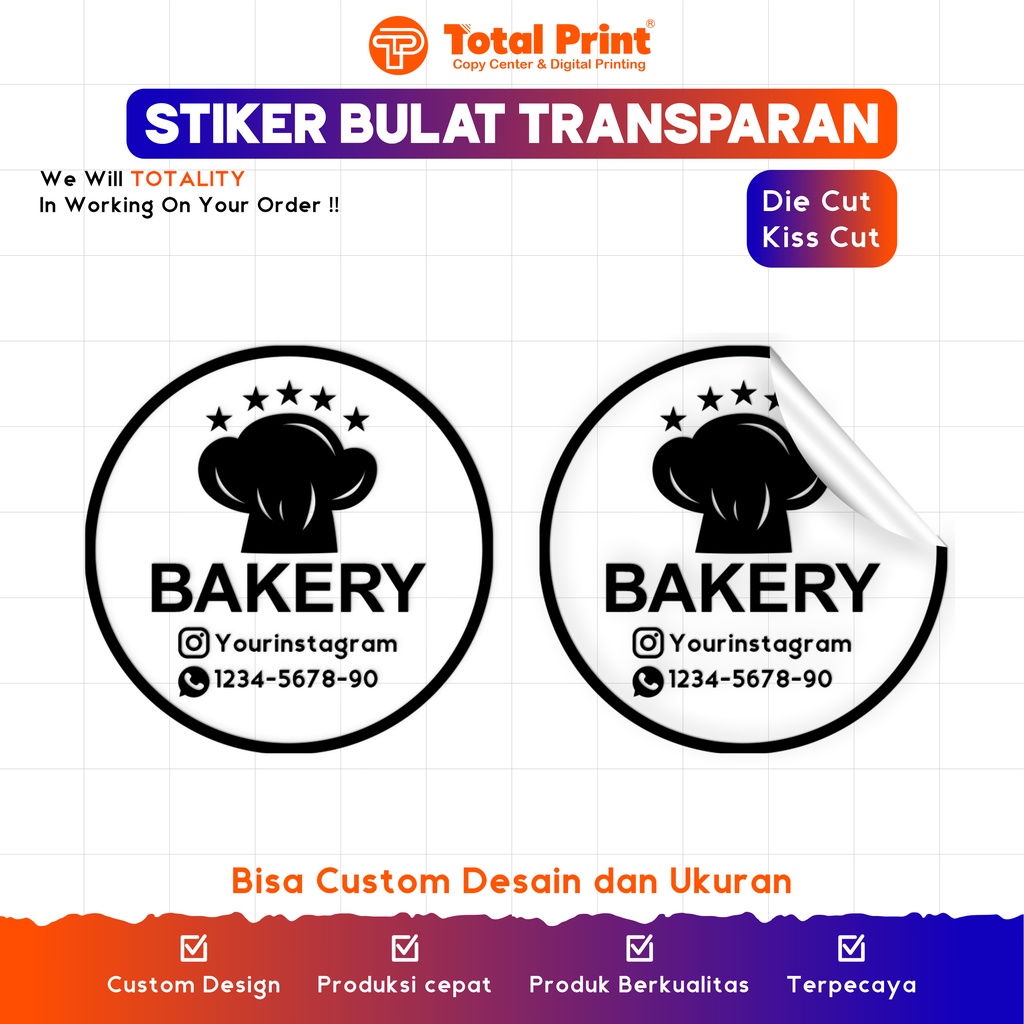 

STIKER TRANSPARAN MURAH / STIKER TRANSPARAN / LABEL TRANSPARAN