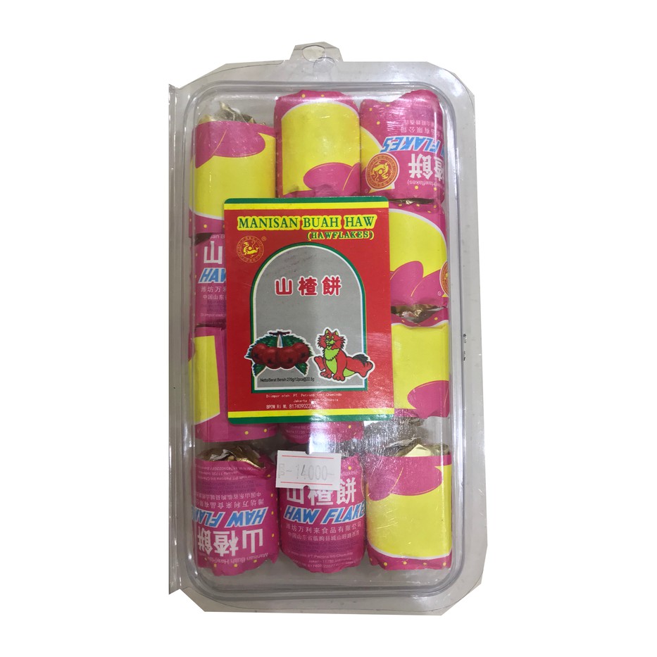 

CHEN LIANG JI HAW FLAKES 270G