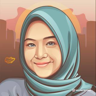 vector art potrait softfile saja | shopee indonesia