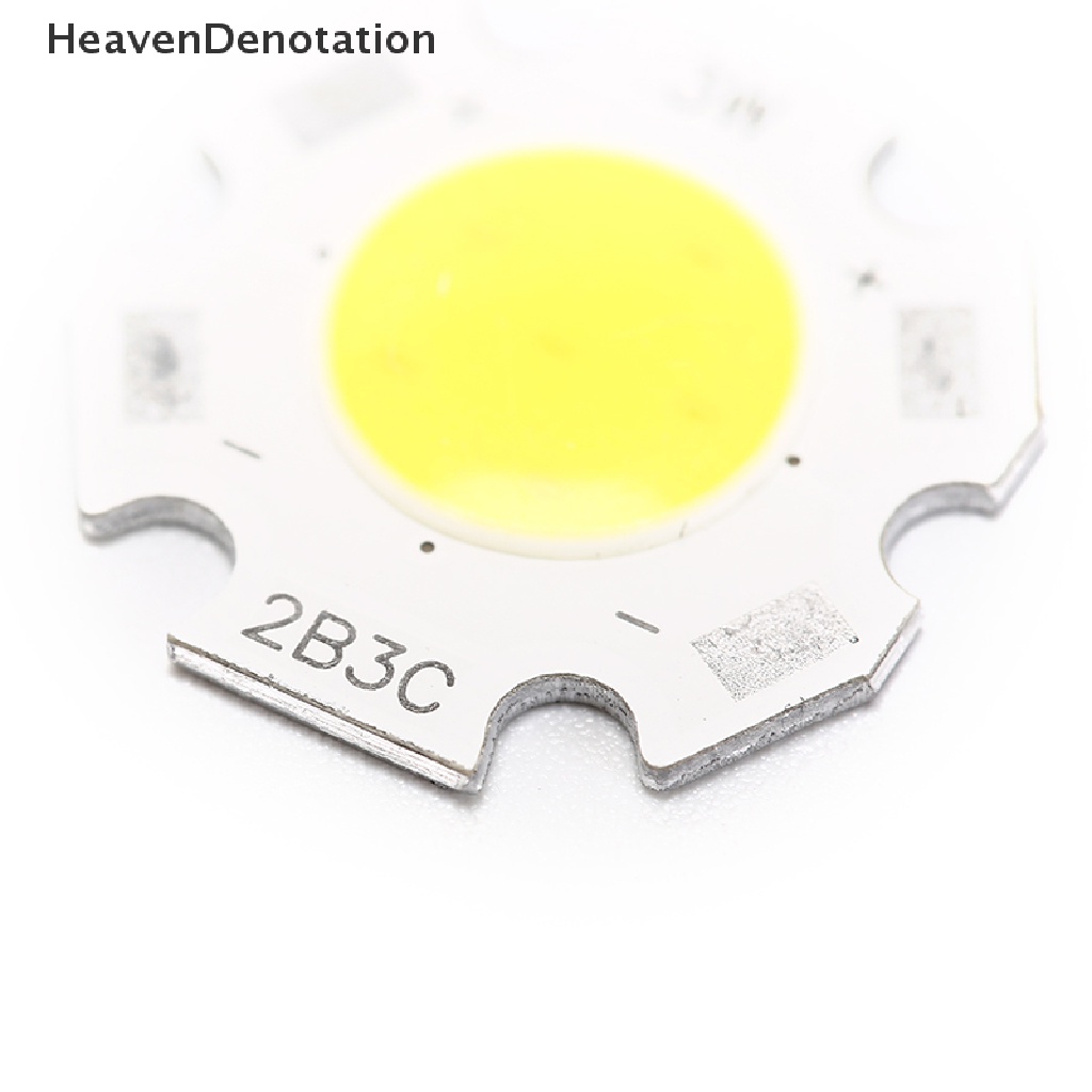 [HeavenDenotation] 5pcs 3W COB LED Chips LED Strip Bar Light Bulb Lamp Flood Light DC9-10（V）