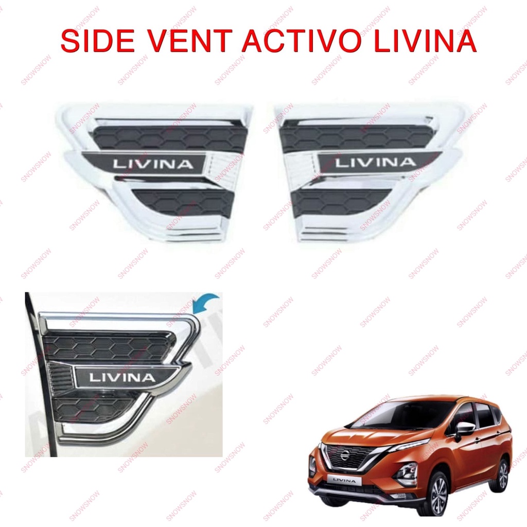 Side Vent Livina 2019 2022 UP Activo