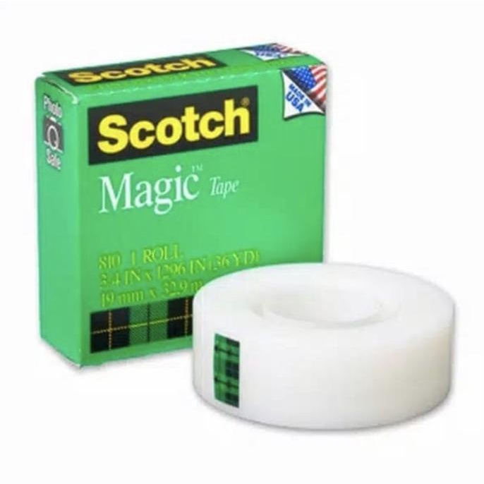 

(BISA COD) Magic tape 3/4 in x 36y 3M Scotch 810 LIMITED EDITION Kode 671