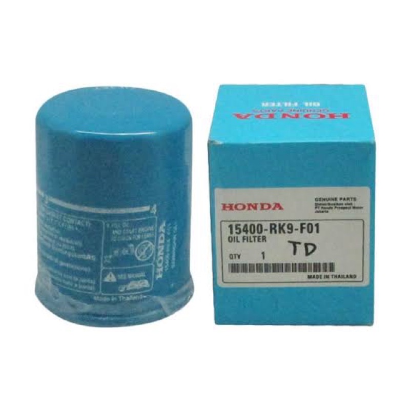 Filter Oli Honda 15400-RK9-F01 | Filter Oli Mobil Honda HRV, BRV, Jazz, Civic, Brio, Mobilio, dll.