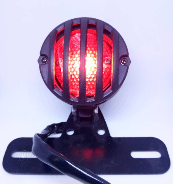 Lampu Stop Japstyle Grill Stoplamp CB Japstyle Tralis Hitam