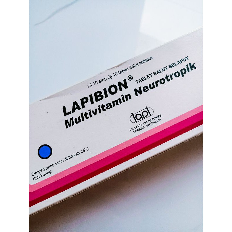 COD - LAPIBION MULTIVITAMIN NEUROTROPIK - PRODUKSI LAPI