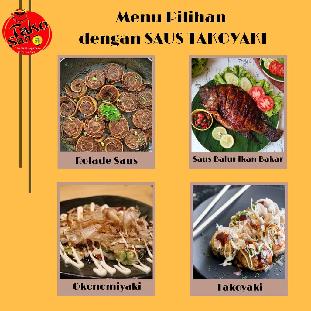 

ADY78 Takosan - Saus Takoyaki Okonomiyaki 500 ml