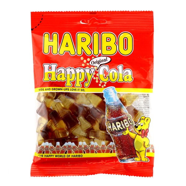 

HARIBO Happy Original Cola Jelly Candy 175gr