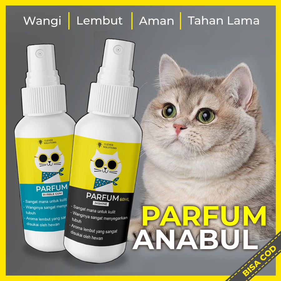 Parfum Hewan Parfum Kucing Kelinci Hamster Anabul Pelembut Bulu Parfum Premium 60ml Sugar Glider Pelembut Bulu Premium Wangi Tahan Lama Parfum binatang hewan peliharaan