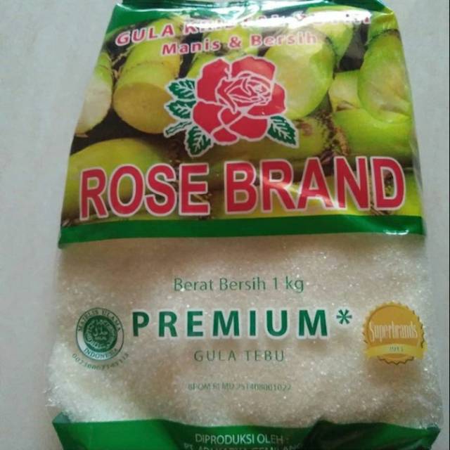 

Gula rose brand 1kg