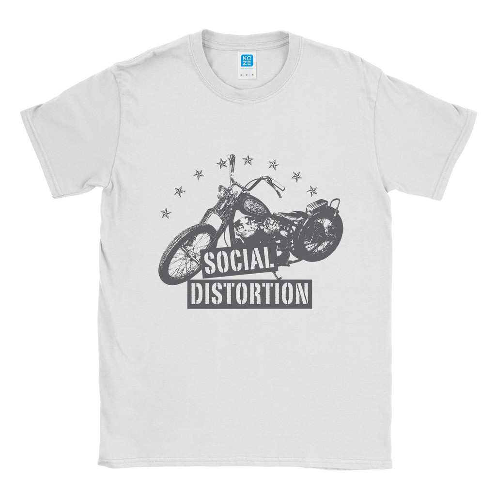 Baju Kaos Band Social Distortion Copper