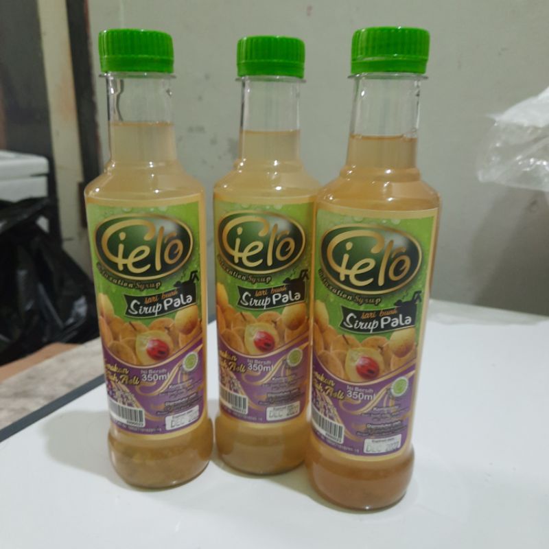 Sirup buah pala premium 350ml, Sirup Cielo Pala