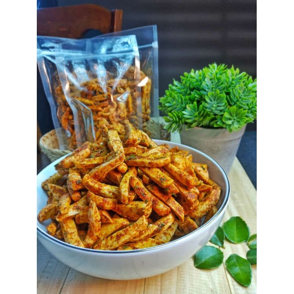 

Basreng Pedas Daun Jeruk